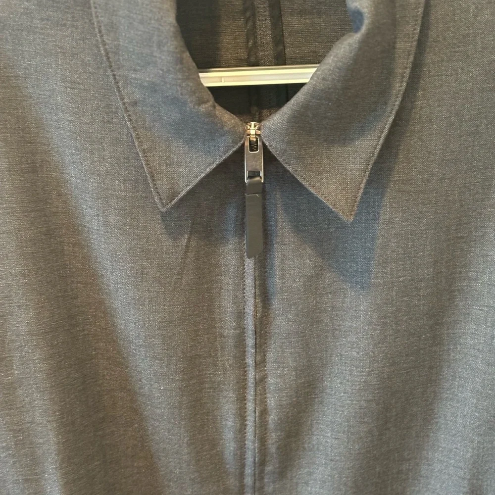 H & M Charcoal Gray Zip-Up Jacket